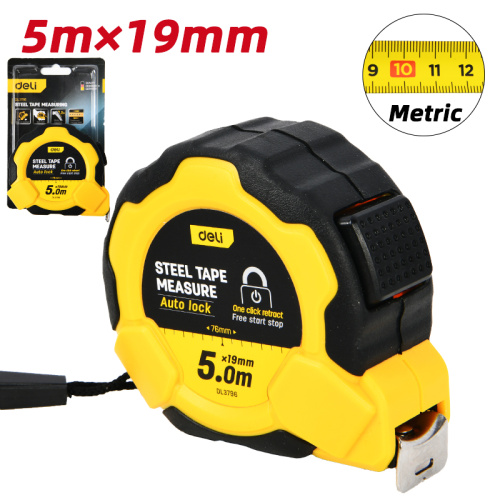 Рулетка Deli YS EDL3796 5 м/19 мм фото 2