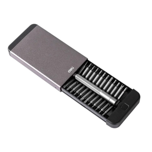 Отвертка Deli YS EDL3525, с набором прецизионных бит, 25 шт фото 5