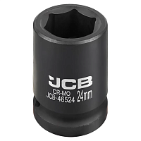 Головка ударная шестигранная JCB-46524 3/4", 24 мм