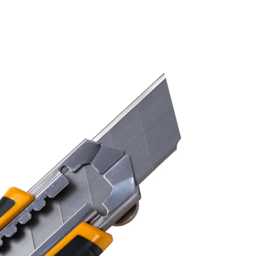 Нож строительный Miles "FA2501G", 25 мм, усиленный фото 9