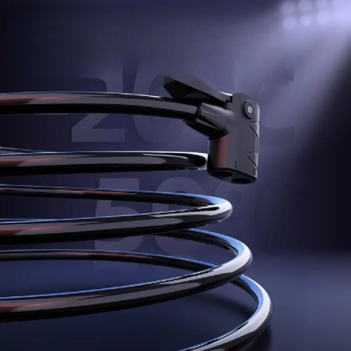 Насос велосипедный ножной Deli YS EDL880002, 5.5 bar/80psi фото 3