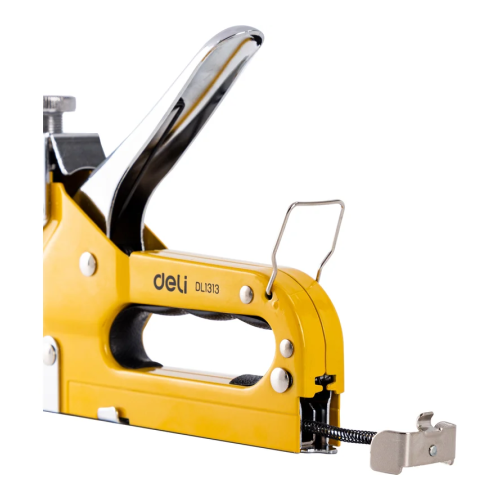 Степлер Deli YS EDL1313, механический, 3-в-1 + комплект скоб (П, U, T) фото 12