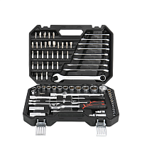 Набор инструмента 1/4", 1/2" Deli RS EDQ45082, 82 шт