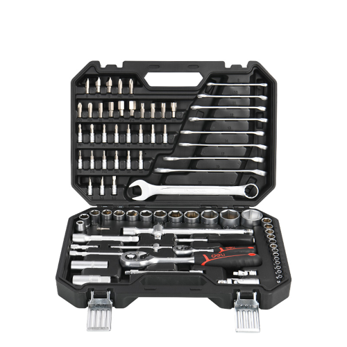 Набор инструмента 1/4", 1/2" Deli RS EDQ45082, 82 шт