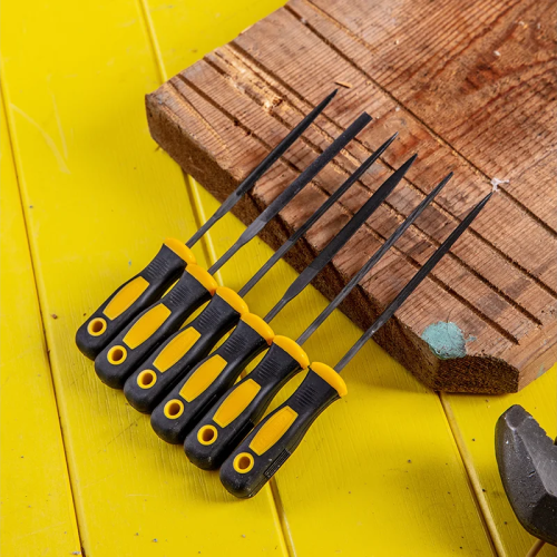 Набор надфилей Deli YS EDL2141, 160 мм, 6 шт. фото 5