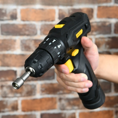 Набор насадок шестигранных магнитных Deli YS EDL4810T, 10 мм, 3 шт, HEX 1/4", серебристый фото 5