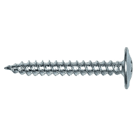 Саморез с прессшайбой, цинк, острый