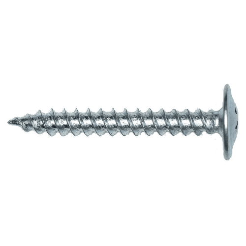 Саморез с прессшайбой, цинк, острый