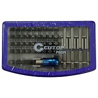 Набор стальных бит CUTOP C06033 "Монтажный", 25-70 мм, 42 предмета