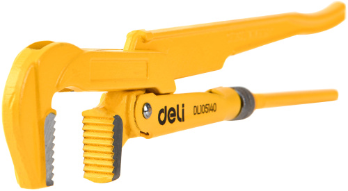 Ключ трубный Deli YS EDL105140 1", раскрытие губок 40 мм фото 4