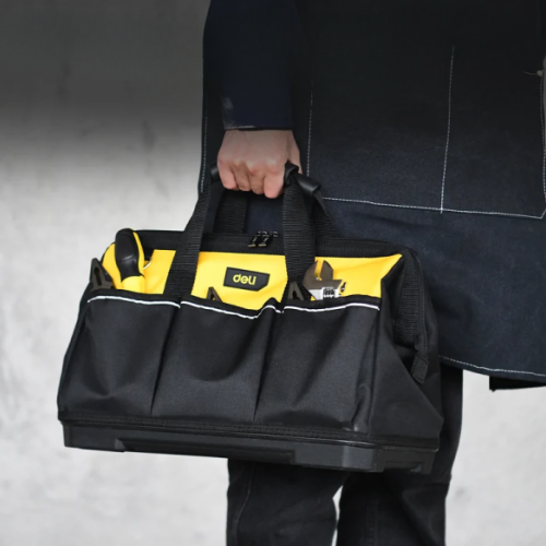 Сумка для инструментов Deli YS DL586120, 410 x 220 x 250 мм, 13 карманов фото 4