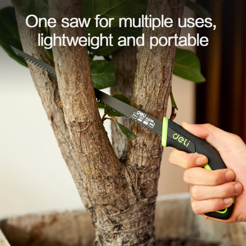 Пила садовая Deli GS EDL-YL2301, 210 мм, складная фото 2