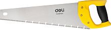 Ножовка Deli YS EDL6840A по дереву, 7 TPI, 400 мм