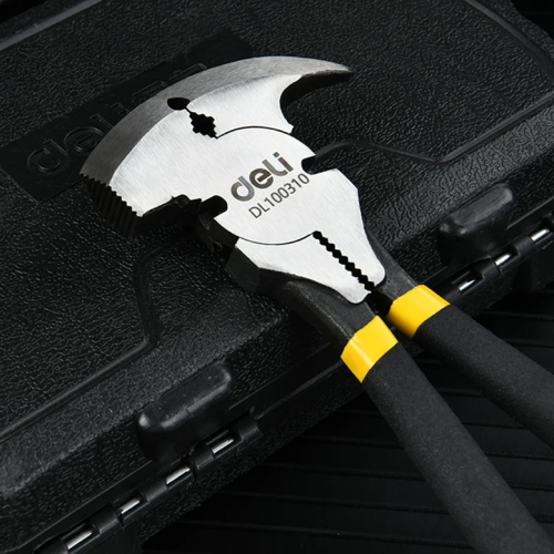 Плоскогубцы Deli YS EDL100310, для проволочных заграждений, 250 мм, 5-в-1 фото 5 Плоскогубцы Deli YS EDL100310, для проволочных заграждений, 250 мм, 5-в-1 фото 5