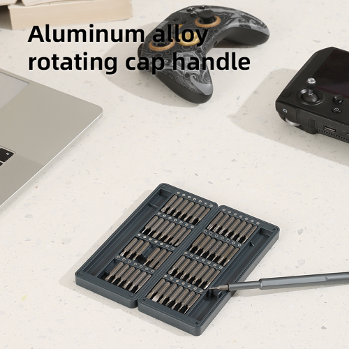 Отвертка с набором прецизионных бит Deli YS EDL241057, 57 предметов фото 3