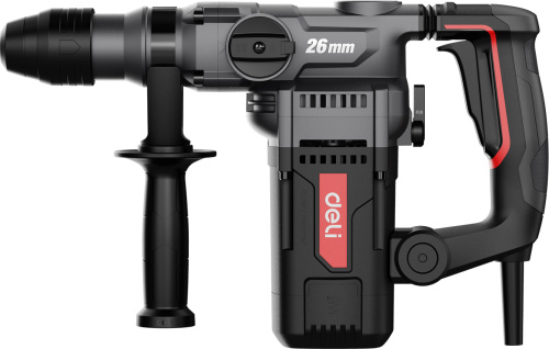 Перфоратор Deli RS EDE-DC26-3E 1100 Вт, 5 Дж, 3 режима, кейс фото 3