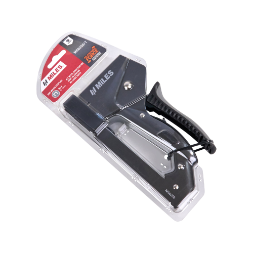 Степлер скобозабивной Miles M50250/T стальной корпус, регулировка силы удара фото 2 Степлер скобозабивной Miles M50250/T стальной корпус, регулировка силы удара фото 2