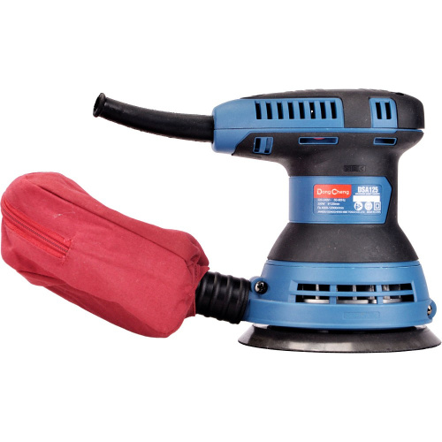 Эксцентриковая шлифмашина DongCheng DSA125, 300 Вт, 125 мм фото 4