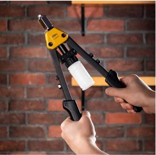 Заклепочник двуручный Deli YS EDL236913 330 мм, 2.4- 6.4 мм фото 4