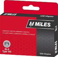 Скоба Miles NO.4-10MM 10 мм, тип 140, 1250 шт.