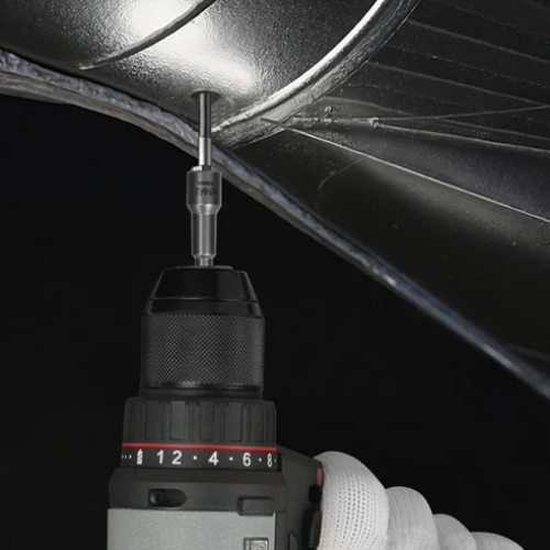 Набор насадок шестигранных магнитных Deli YS EDL4810T, 10 мм, 3 шт, HEX 1/4", серебристый фото 7