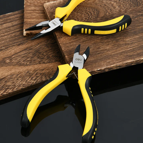 Мини-длинногубцы Deli YS ED103205, 125 мм фото 7