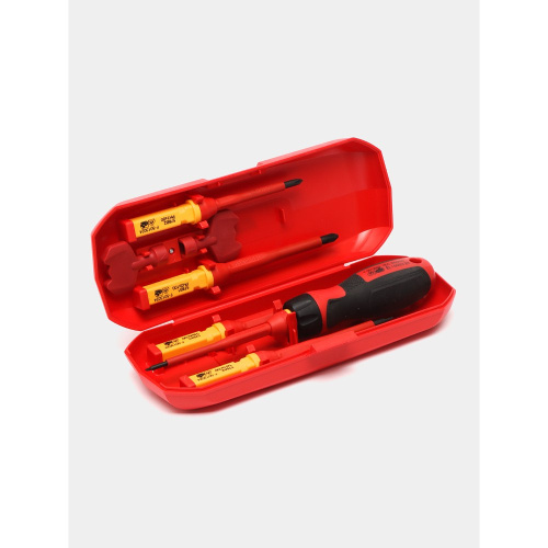 Набор отверток Deli YS DL510107, диэлектрические, 7 шт. фото 2