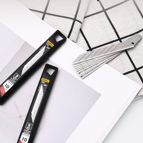 Лезвие для строительного ножа Deli EDL-DP093A, 9 мм, 10 шт. фото 6