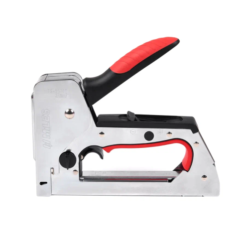 Степлер скобозабивной Miles "TS-5570T/T" TRIGGERSHOT, регулировка силы удара фото 4