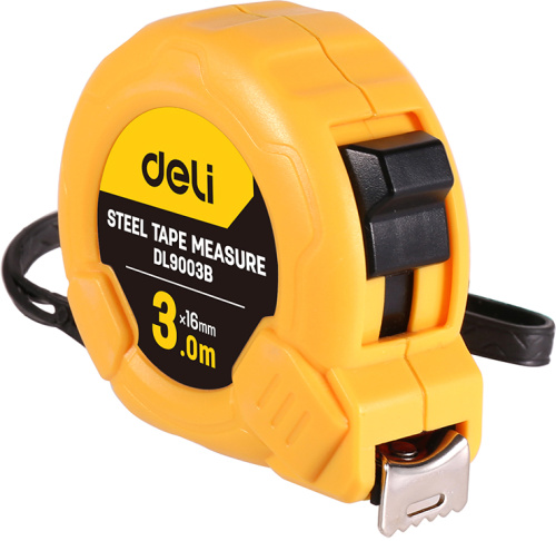 Рулетка Deli YS EDL9003B 3 м х 16 мм фото 2
