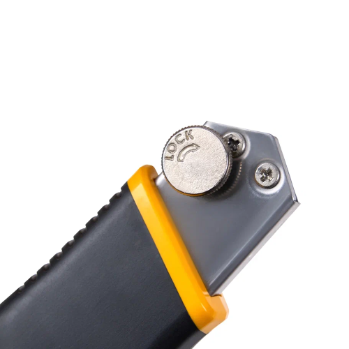 Нож строительный Miles "FA2501G", 25 мм, усиленный фото 5