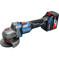 Угловая шлифмашина DongCheng DCSM04-125 (TYPE EM), 125 мм, 2 АКБ, 4 Ач, З/У 2 А