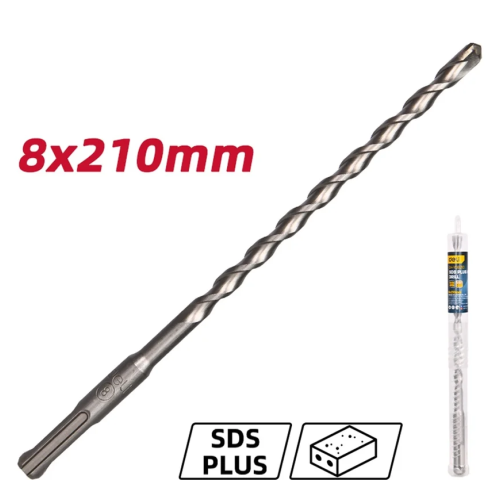 Бур по бетону Deli YS EDH-Y08210, 8 x 210 мм, SDS-PLUS фото 2