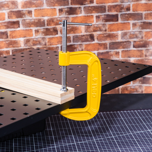 Струбцина G-образная Deli YS EDL-G204, 110 мм фото 6