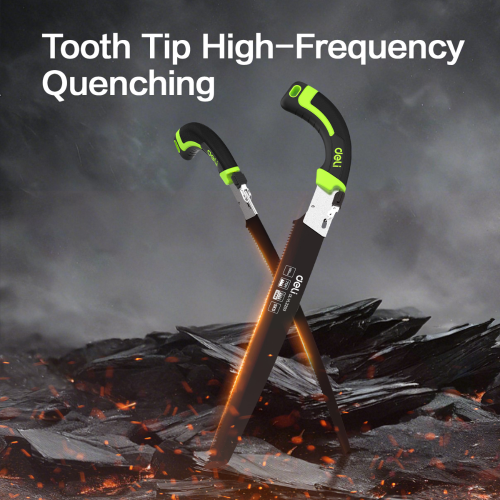 Пила садовая Deli GS EDL-YL2204, 350 мм, изогнутая, складная фото 4