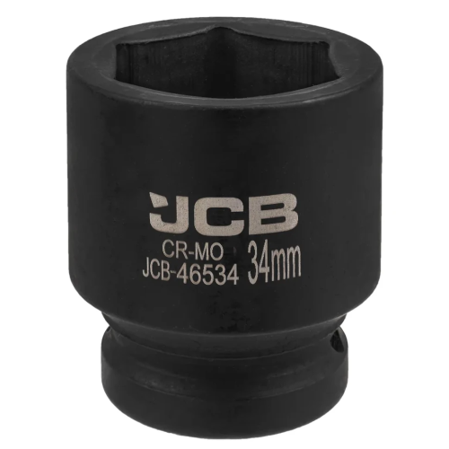 Головка ударная шестигранная JCB-46534 3/4", 34 мм Головка ударная шестигранная JCB-46534 3/4", 34 мм