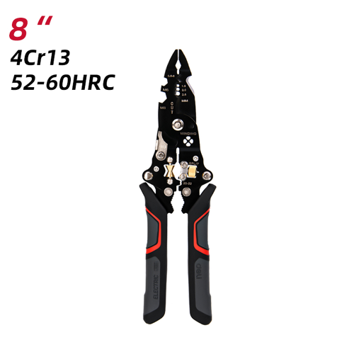 Многофункциональный инструмент для снятия изоляции Deli RS EDL383014, 200 мм фото 5