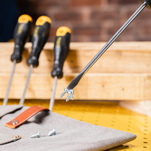 Набор отверток Deli YS EDL620006 (SL5x75, SL5x100, SL6x150, PH1x75, PH1x100, PH2x150), 6 шт. фото 5