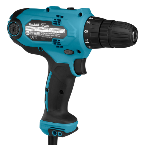 Дрель-шуруповерт MAKITA DF0300X1, 320 Вт, 56 Нм + Отвертка D-58833 фото 7 Дрель-шуруповерт MAKITA DF0300X1, 320 Вт, 56 Нм + Отвертка D-58833 фото 7