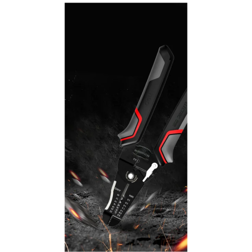 Инструмент для снятия изоляции Deli RS EDL2667, 180 мм, 0.6 - 2.6 мм фото 5