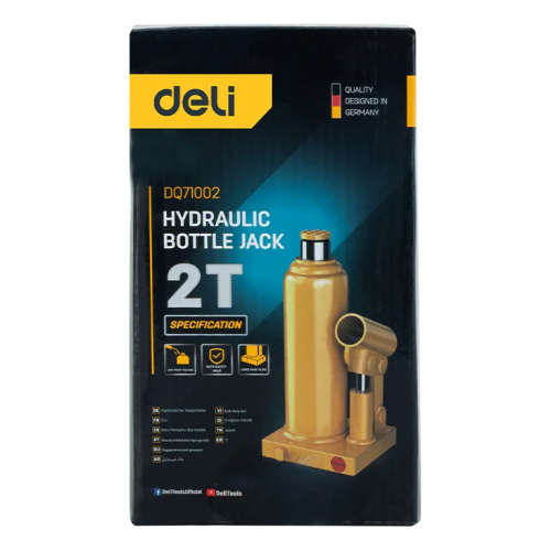 Домкрат бутылочный Deli YS EDQ71002, 2 т фото 9