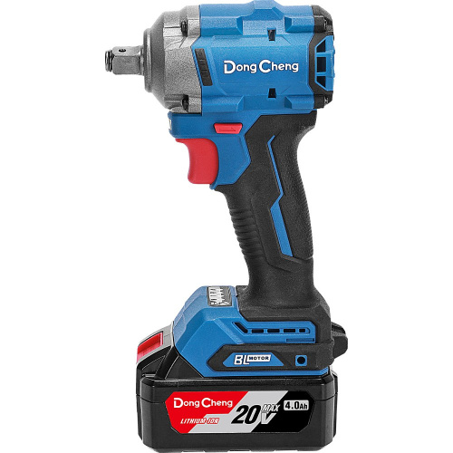 Набор аккумуляторного электроинструмента DongCheng DCKIT28 (TYPE EK), 20 В, 2 АКБ, 4 Ач, З/У 4 А (дрель-шуруповерт DCJZ2060i + гайковерт DCPB358) фото 8