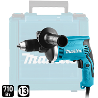 Дрель ударная MAKITA HP1631K, 710 Вт