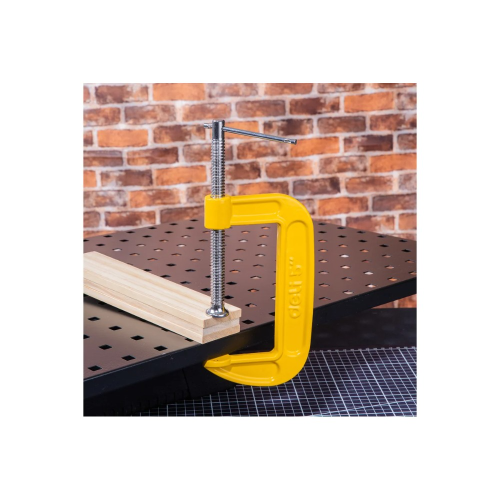 Струбцина G-образная Deli YS EDL-G205, 125 мм фото 5