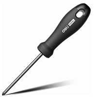 Отвертка Deli HS EHT1205 PH1x100 мм, Soft Touch, черный