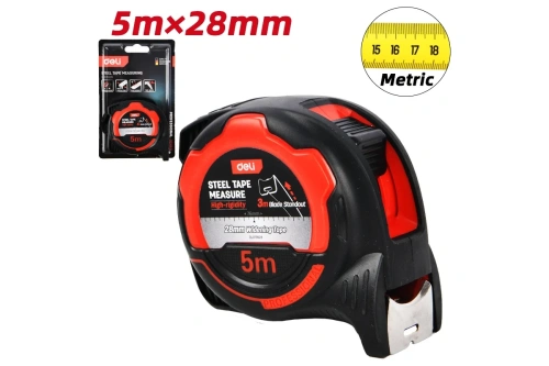 Рулетка Deli RS EDL370528 5 м/28 мм фото 2