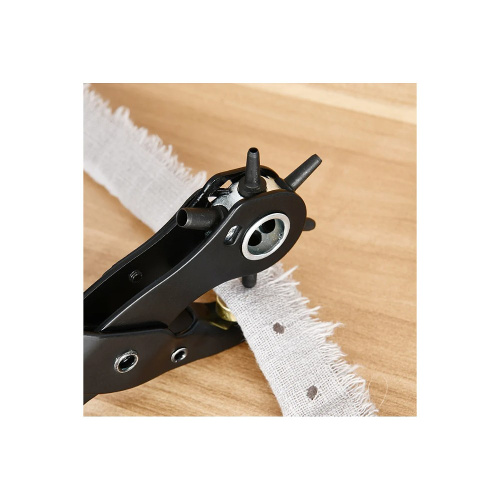 Дырокол Deli YS EDL1919A, для кожи, 250 мм., 6-в-1 фото 3