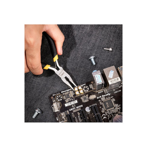 Набор мини-плоскогубцев Deli YS EDL103205-3, 3 шт фото 4 Набор мини-плоскогубцев Deli YS EDL103205-3, 3 шт фото 4