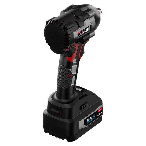 Аккумуляторный гайковерт Deli RS EDE231, 20 В, 500 Нм, 2 АКБ, 4 Ач, З/У 2А, коробка фото 4