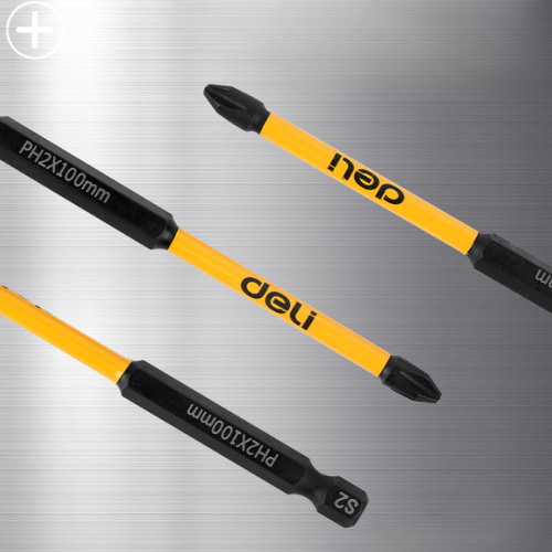 Бита Deli YS EDL251150, ударная, 10 шт., PH2 x 150 мм фото 5